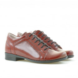 Zapatos para niños 122 charol burdeos