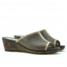 Sandalias de mujer 5004p capuchino perforado