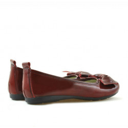 Zapatos para niños 141 charol burdeos