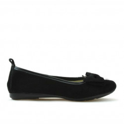 Zapatos para niños 141 negro terciopelo