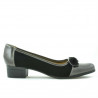 Zapatos casuales/elegantes de mujer 650 charol cobrizo combinado
