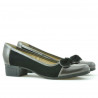 Zapatos casuales/elegantes de mujer 650 charol cobrizo combinado