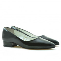 Zapatos casual de mujer 1248 charol negro