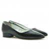 Zapatos casual de mujer 1248 charol negro