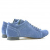 Zapatos casuales mujer 645 índigo velur
