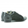 Zapatos casuales de mujer 645 negro combinado