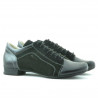 Zapatos casuales de mujer 645 negro combinado