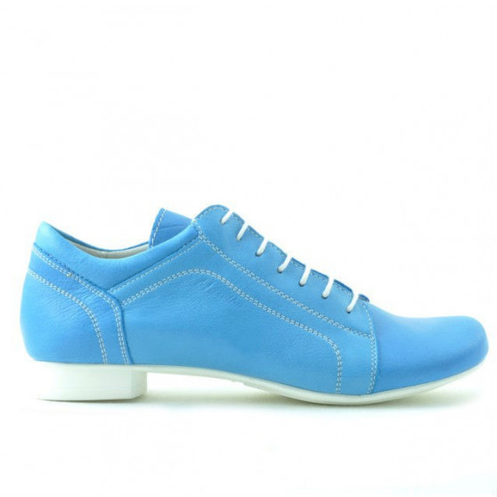 Zapatos casuales de mujer 645 turquesa