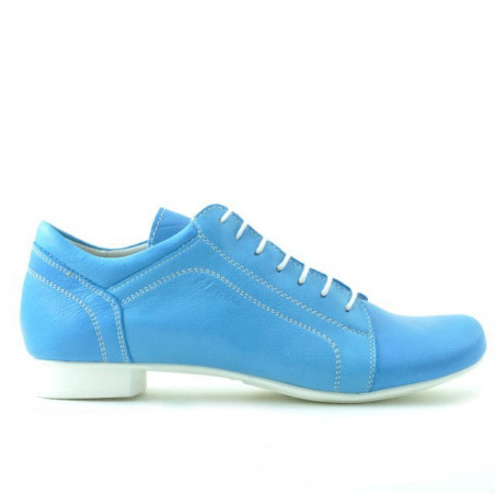 Zapatos casuales de mujer 645 turquesa