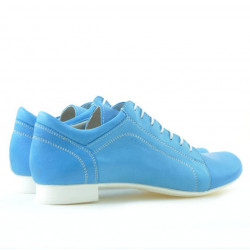 Zapatos casuales de mujer 645 turquesa
