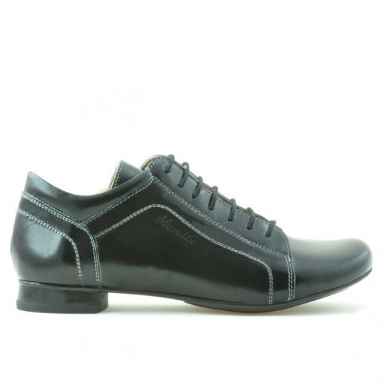 Zapatos casual para mujer 645 charol negro