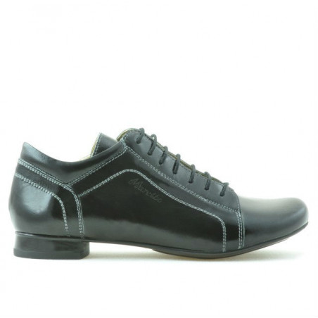 Zapatos casual para mujer 645 charol negro