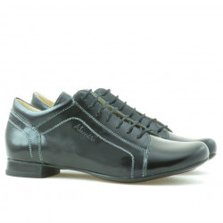 Zapatos casual para mujer 645 charol negro