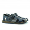 Sandalias niños 324 índigo+gris