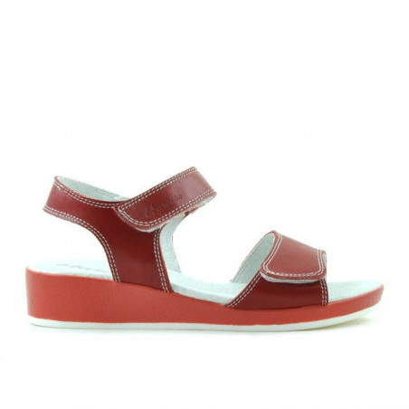 Sandalias para niños 532 rojo