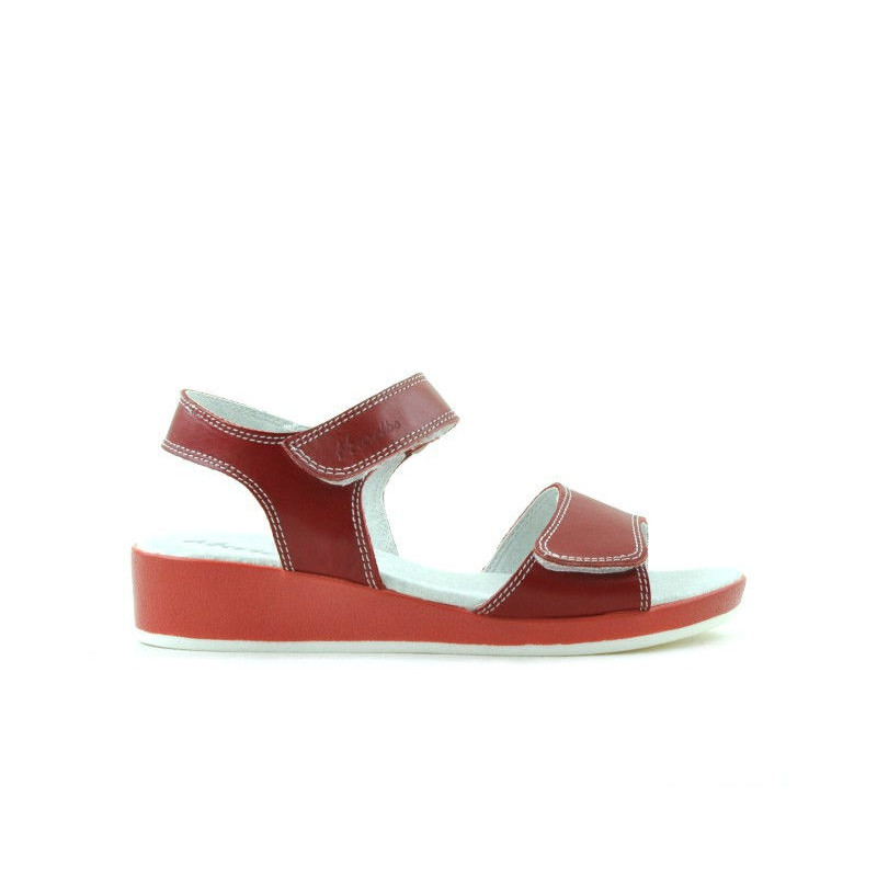 Sandalias para niños 532 rojo