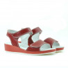 Sandalias para niños 532 rojo