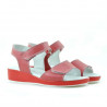 Sandalia niños 532 rojo coral