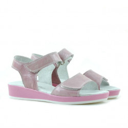 Sandalias para niños 532 charol rosa