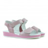 Sandalias para niños 532 charol rosa