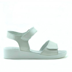 Sandalias para niños 532 blanco nácar