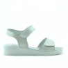 Sandalias para niños 532 blanco nácar