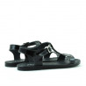 Sandalias para niños 534 charol negro