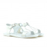 Sandalias infantiles 534 charol beige