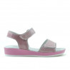 Sandalias para niños 532 charol rosa