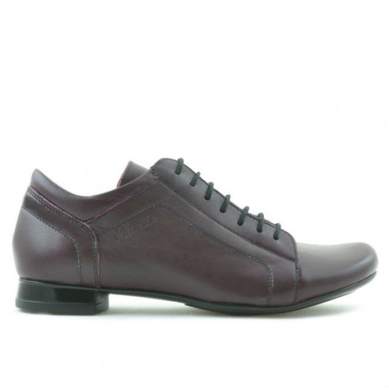 Zapatos casuales de mujer 645 burdeos