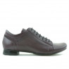 Zapatos casuales de mujer 645 burdeos
