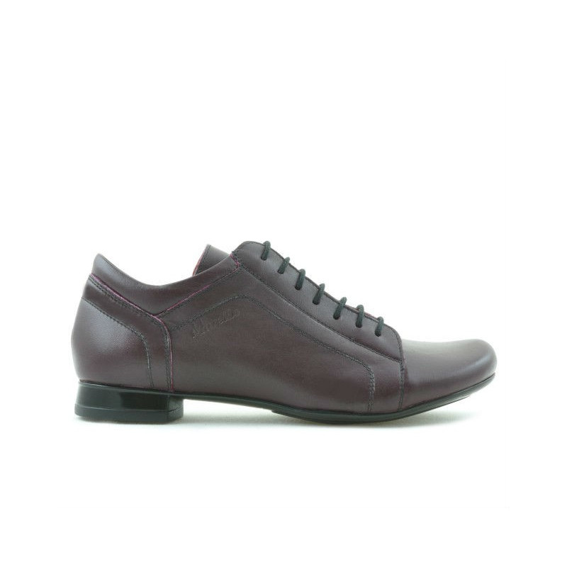 Zapatos casuales de mujer 645 burdeos