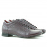 Zapatos casuales de mujer 645 burdeos
