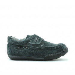 Zapatos para niños pequeños 01c gris ante