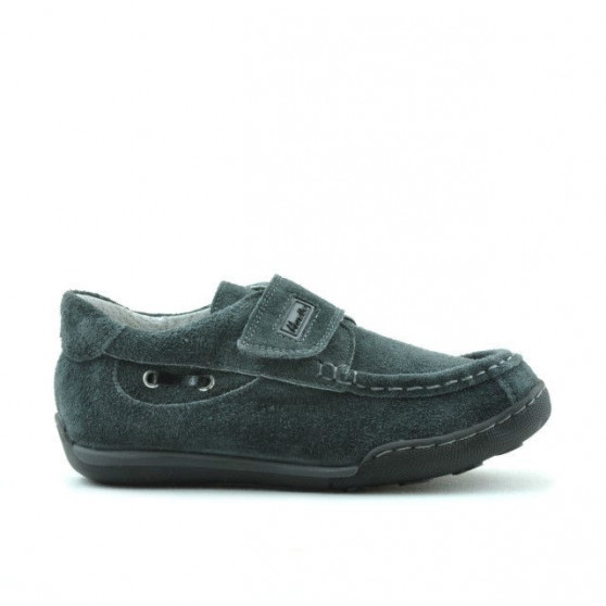Zapatos para niños pequeños 01c gris ante