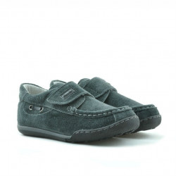 Zapatos para niños pequeños 01c gris ante