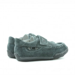 Zapatos para niños pequeños 01c gris ante