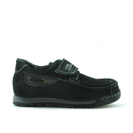 Zapatos para niños pequeños 01c bufo negro