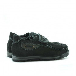Zapatos para niños pequeños 01c bufo negro