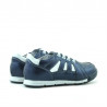 Zapatos para niños pequeños 04c índigo+blanco