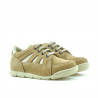 Zapatos para niños pequeños 04c bufo marrón+beige