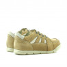 Zapatos para niños pequeños 04c bufo marrón+beige