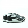 Zapatos niños pequeños 16c negro+blanco