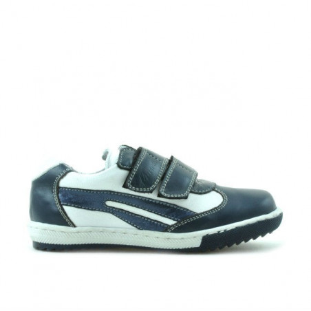 Zapatos niños pequeños 16c índigo+blanco