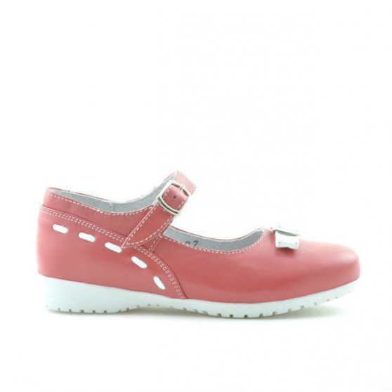 Zapatos para niños pequeños 12c rojo coral + blanco