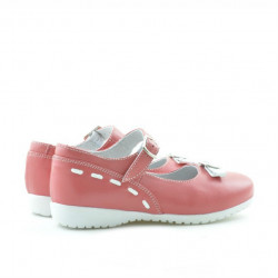 Zapatos para niños pequeños 12c rojo coral + blanco