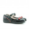 Zapatos para niños pequeños 12c charol negro+rojo