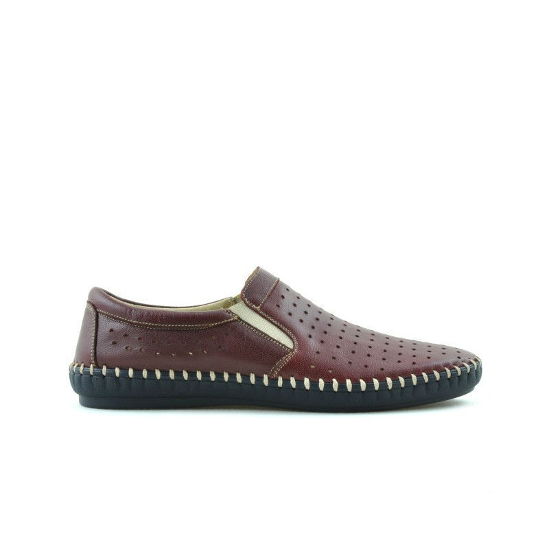 Mocasines hombre 820 burdeos