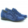 Zapatos casuales de mujer 608 índigo terciopelo