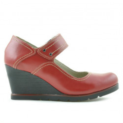 Zapatos casuales mujer 199 rojo